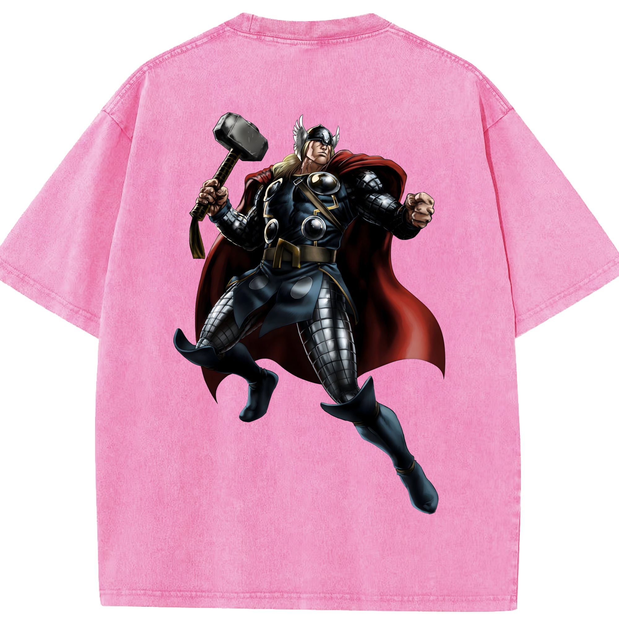 （画像用） アベンジャーズ The Avengers 綿100% ヴィンテージ風 半袖Tシャツ（背面プリント）